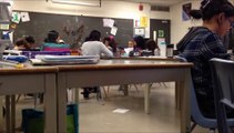 Entire class pranks teacher plaing dead during course!