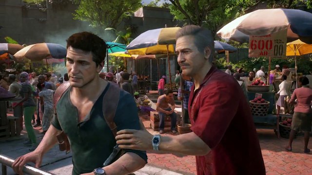 Extrait / Gameplay - Uncharted 4: A Thief's End (Gameplay Jeep Drake et Sully XXL PS4)