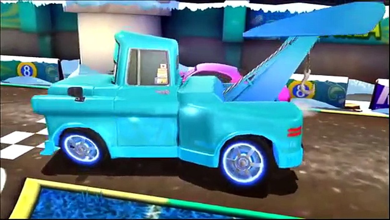Disney Pixar Cars Fast as Lightning - Tokyo Mater vs Holley