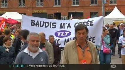 Toulouse : Enorme manifestation au Conseil municipal
