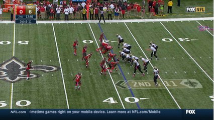 Saints tight end Josh Hill vs. Bucs, Week 5