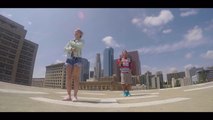 Chorégraphie magique en Stop Motion - Roof top stop motion dance