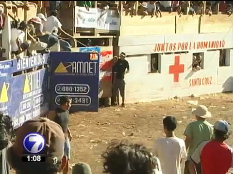 Vecinos de Santa Cruz molestos por reubicación de redondel