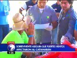 (Actualización) Tres fallecidos y cuatro desaparecidos en accidente de catamarán