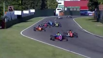 Imola2015 1 Race 3 Shlom Crashes into Desideri Peroni Spins Out