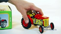 Трактор ZETOR, заводная игрушка KOVAP