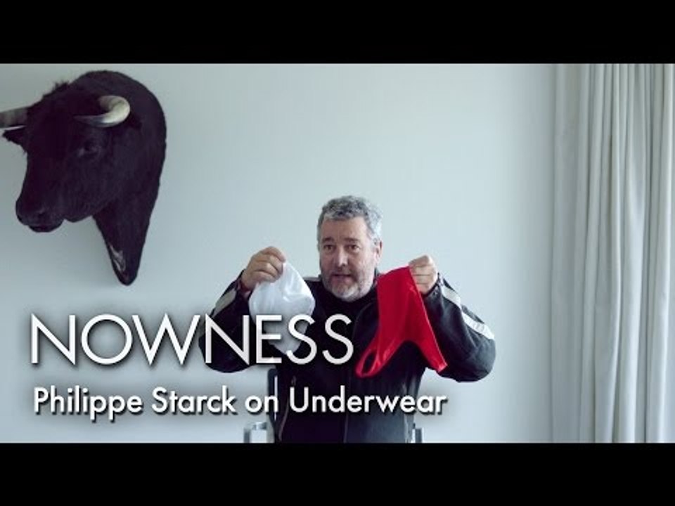 Designer Philippe Starck on Underwear