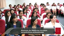 Alumnos de Medicina iniciaron sus prácticas profesionales - Universidad Autónoma de Chile, Talca