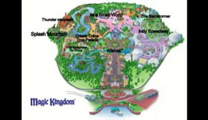 Walt Disney World-MAGIC KINGDOM INTERACTIVE MAP