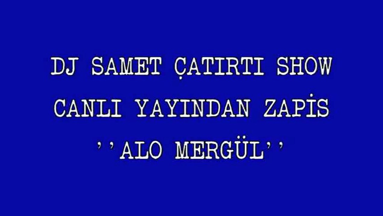 ALO MERGÜL_ SİZ KİMSİNİZ TANIYAMADIM _) KOMİK SKEÇ - komik saka