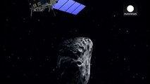 A first in space as Rosetta probe catches up with a comet