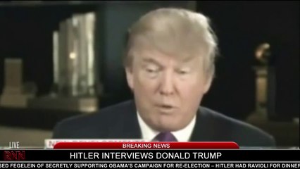 Hitler interviews Donald Trump