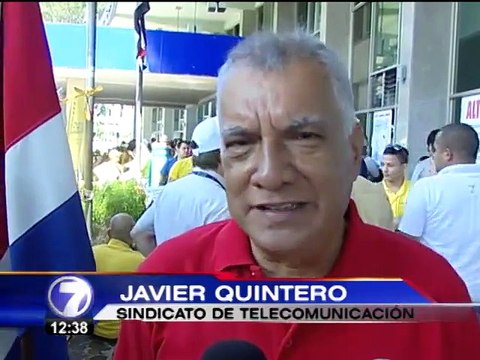 Manifestación tuvo efecto sobre servicios públicos y centros educativos