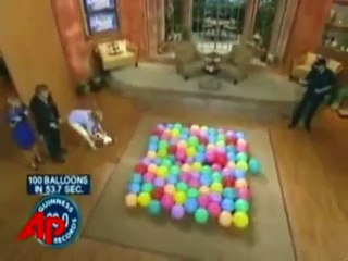 Balloon Popping Dog - World Record Holder