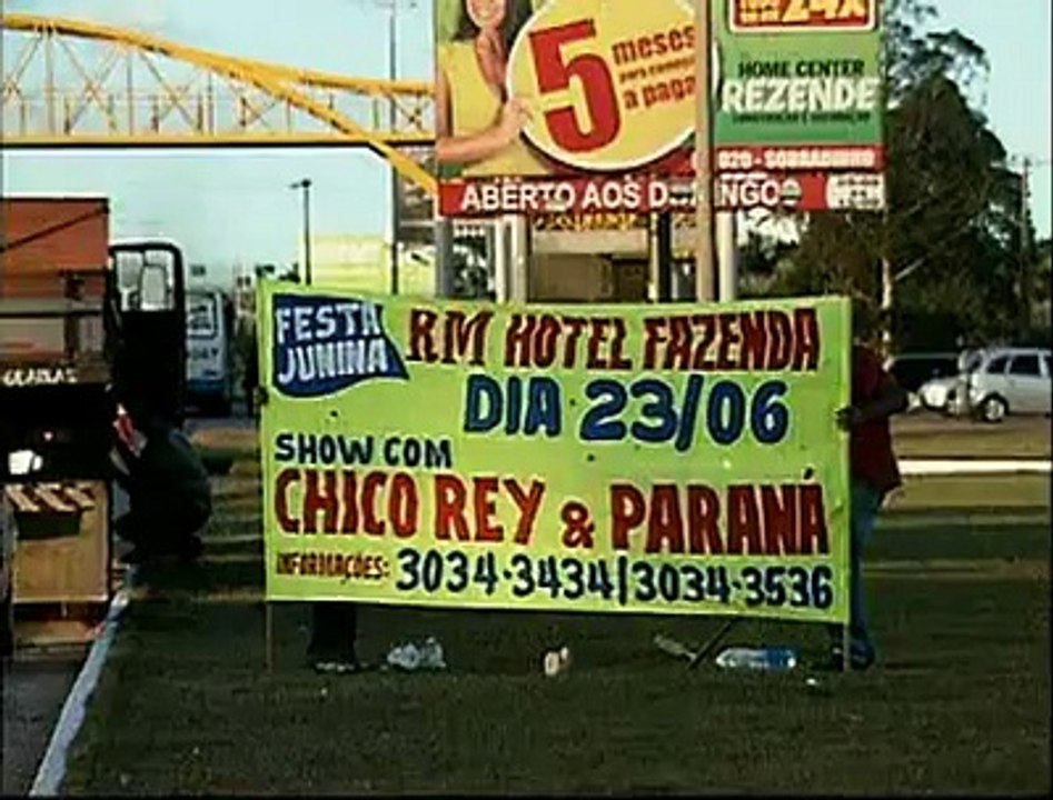 Faixa propaganda