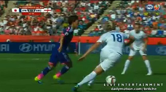 1st Half Goals & Highlights - Japan vs England 1-1 World Cup 01.07.2015 HD