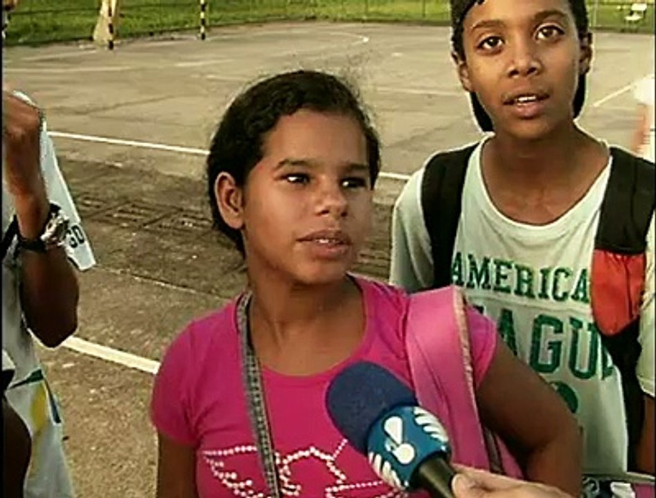 Escola lotada