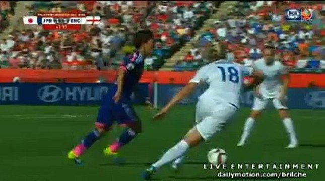 1st Half Goals & Highlights - Japan 1-1 England 01.07.2015 HD