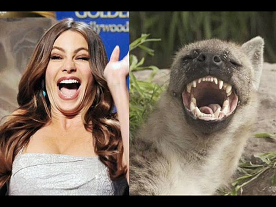 Famous people who look like cartoon characters,animals and puppets!