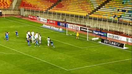 Asie - Feinte, tir, but