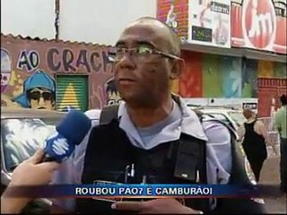 df alerta: roubo padaria