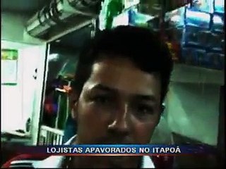 df alerta: lojistas apavorados