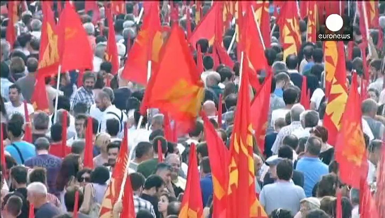 OXI: Tausende demonstrieren in Athen für ein 'Nein'