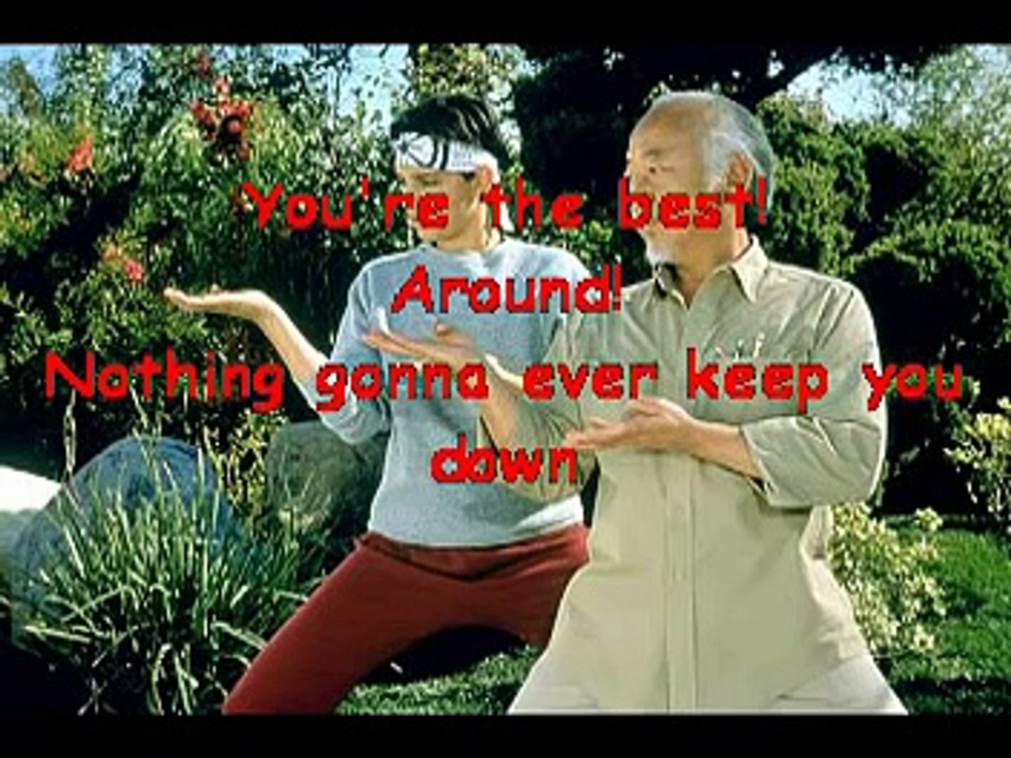 Joe Esposito You Re The Best Around Lyrics Video Dailymotion