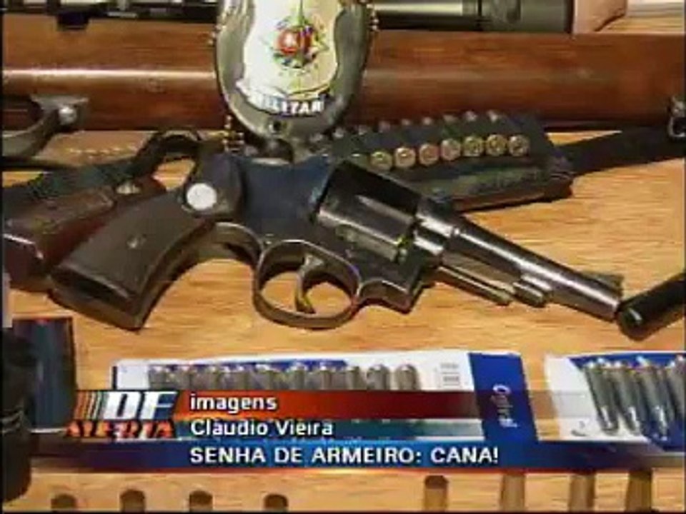 df alerta: senha de armeiro