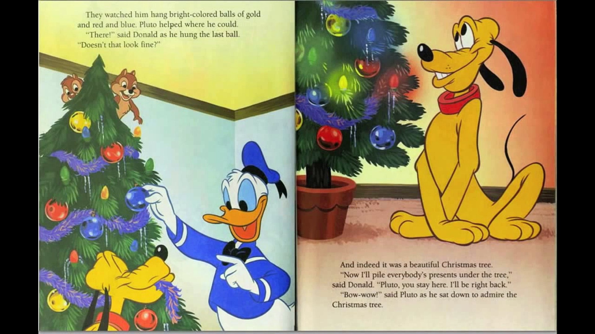 Donald Duck S Christmas Tree A Little Golden Book Video Dailymotion