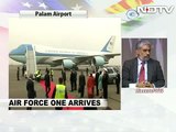 Namaste POTUS. Obama arrives in India for three-day visit