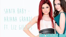 Ariana Grande - Santa Baby Ft. Elizabeth Gillies (Lyrics) ♡