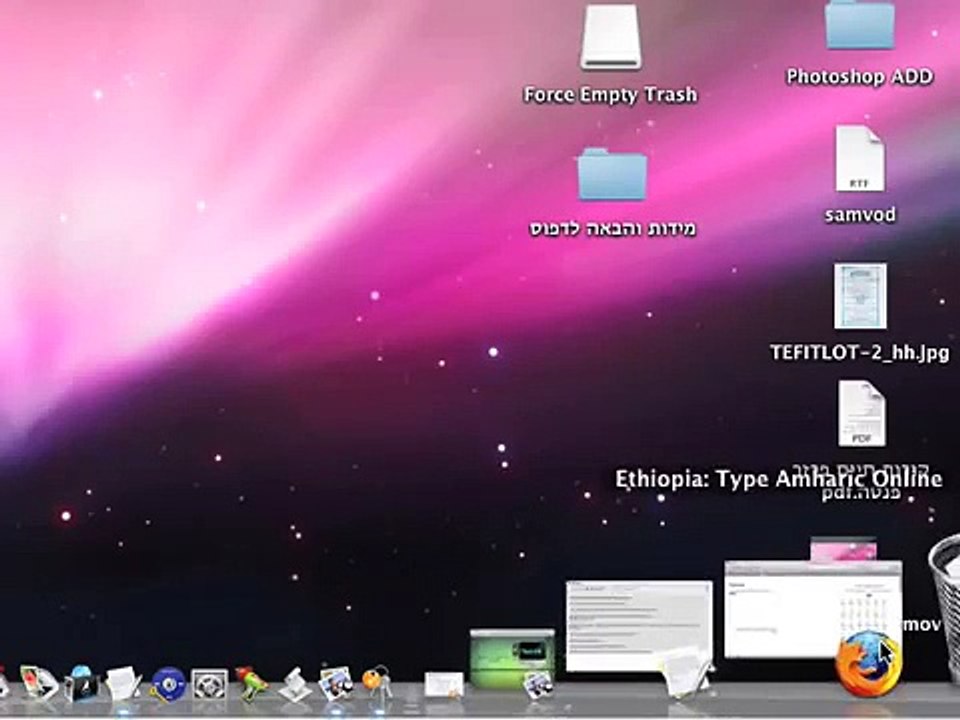 How to type in Amharic On Mac