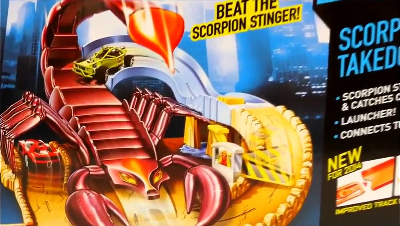 CARS Hot Wheels Scorpion Takedown Race Track Color Shifters Disney Pixar Cars 2 Toys - MertaCeyon