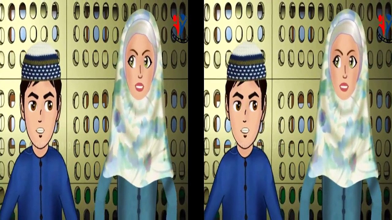 Allahuakbar when you going Up Islamic cartoon for children abdul bari