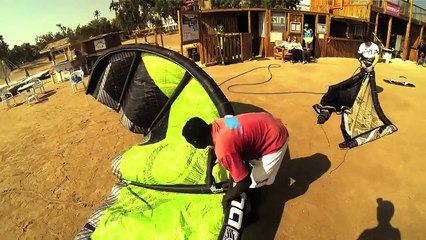 Kitesurfing El gouna Egypt 2014