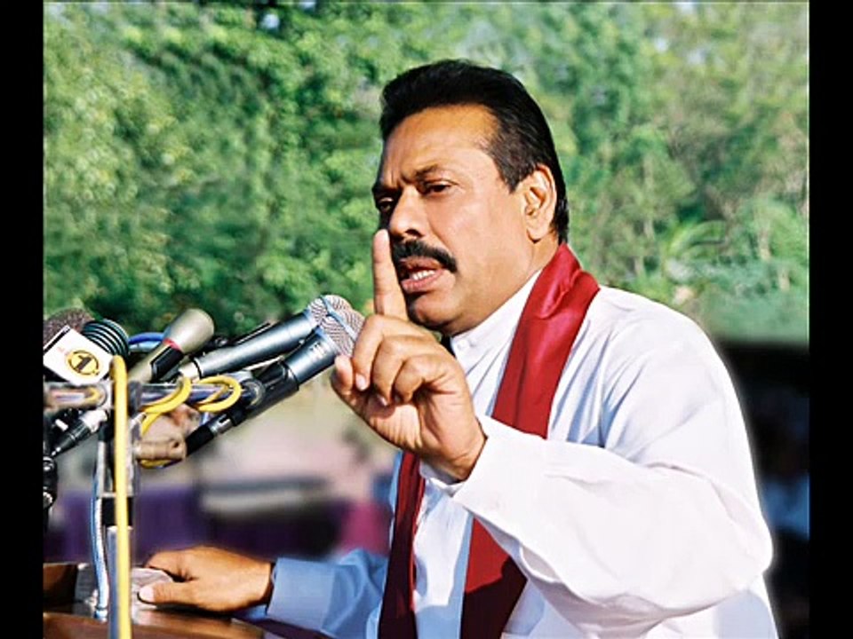 Mahinda Rajapaksa -  Song ( Awadi karanu mena)