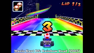 Best Video Game Music! #11 Rainbow Road - Mario Kart Series