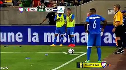 A Najar Fantastic Chance Mexico 0-0 Honduras Friendlies