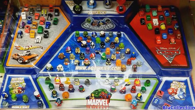 Mack Truck hauler SQUINKIES CARS 2 Store n Go Display 12-Cars Storage Disney Pixar ToysRus toys