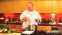 Chef Mario Batali Shows How to Make Salt Cod