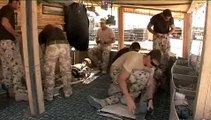 Operation Herrick - Australian Gunners Medical Training at Forward Operating Base Budwan