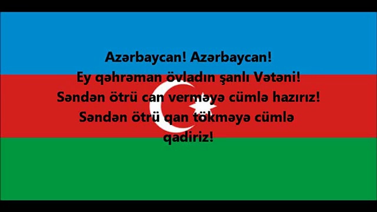 Hymne national de l'Azerbaïdjan