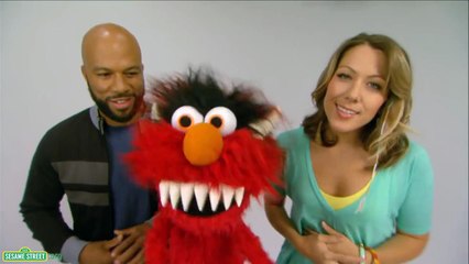 Sesame Street: Common and Colbie Caillat - "Belly Breathe" with Elmo