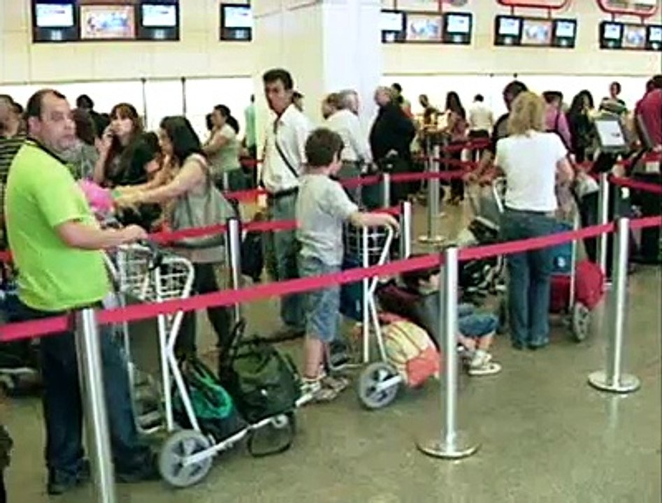 Fila aeroporto
