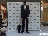 Самый большой и самый маленький в мире человек