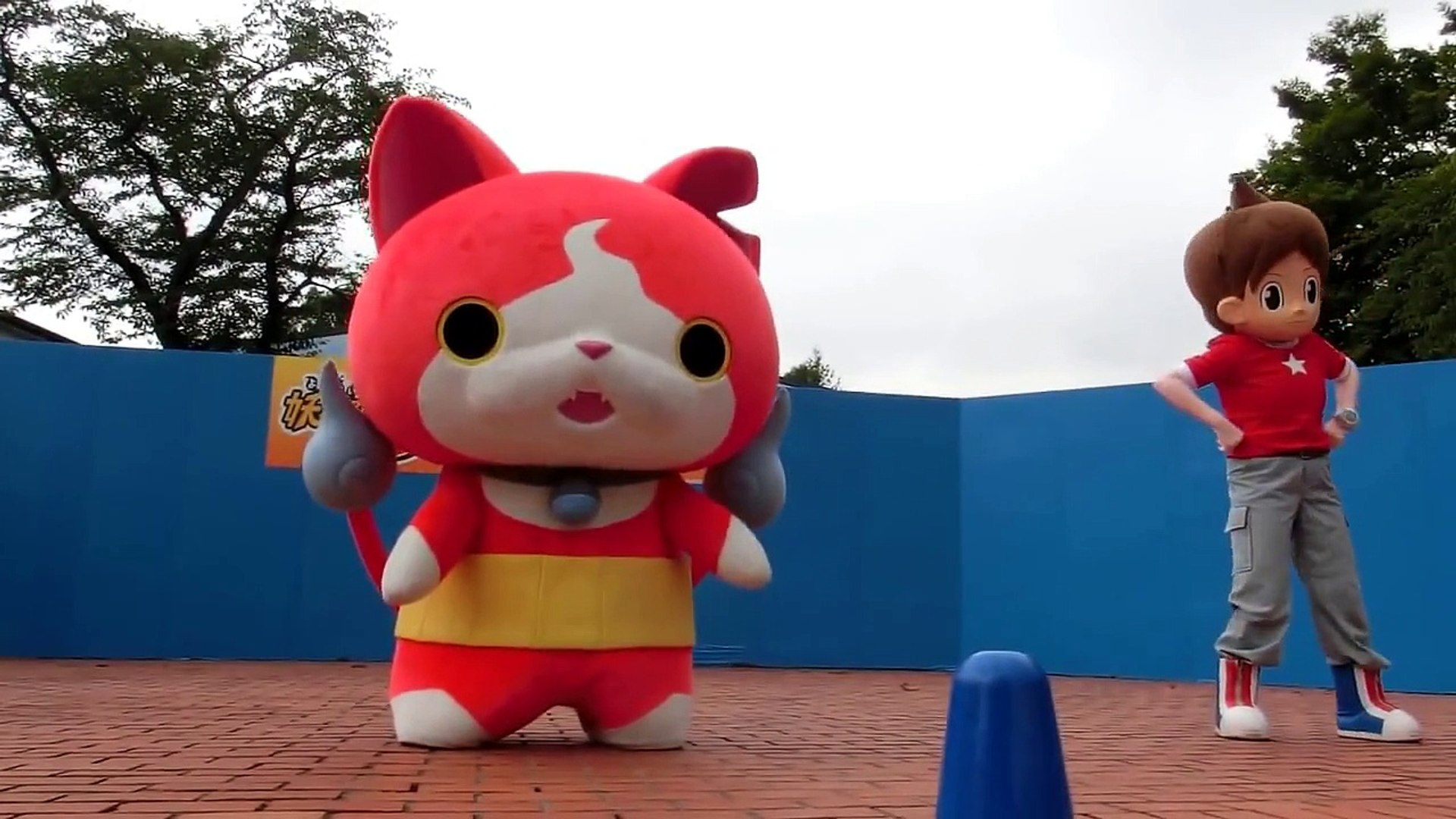 ジバニャン コマさん登場 妖怪ウォッチ キャラクターショー アニメイベント動画 Video Dailymotion