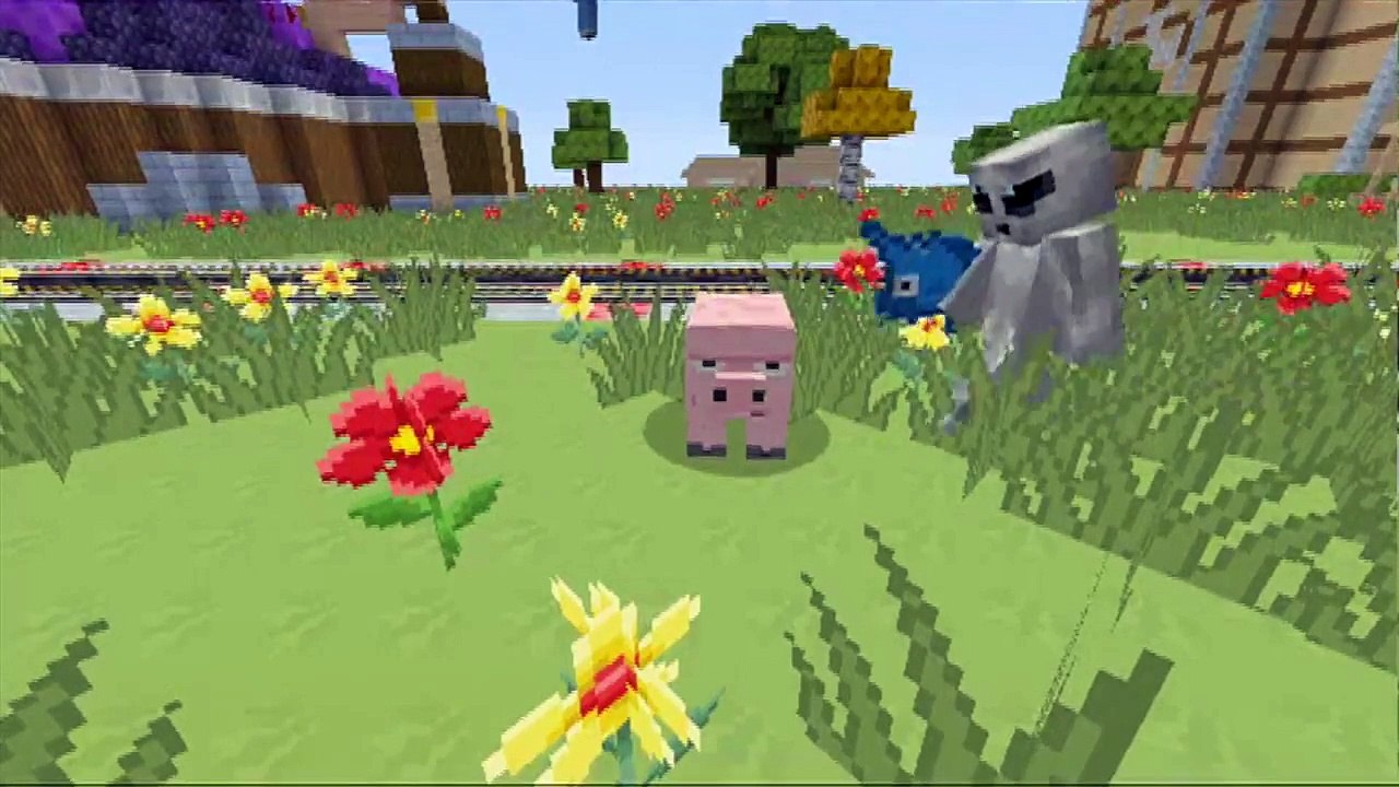 Zapping de Minecraft #3 - [Sketch, Humour, FR] - Skrallox