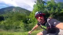 Dos caídas y doble entreno BTT