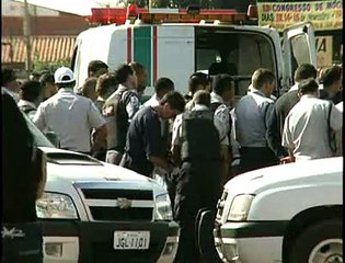 Jornal local: Morte policial coletiva